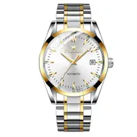 在飛比找蝦皮商城精選優惠-現貨禮物時尚休閒新款日曆自動鏤空機械錶學生韓版手錶