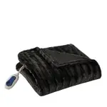 Beautyrest Heated Duke Faux Fur Heated Throw, 50 x 70