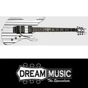Schecter SCH1746 Synyster Standard Gloss White with Black Pinstripes