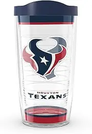 Tervis Tradition NFL Houston Texans Insulated Tumbler, 16oz, Clear - Tritan