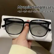 2024 Fashionable Square Large Frame Myopia Sunglasses Personalized Men Women Sun