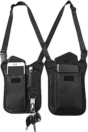 Nevalerra Underarm Bag, Anti-Theft Clutch Bag, Anti-Theft Armpit Bag, Sports Leisure Shoulder Armpit Bag, Multipurpose Bag for Outdoor Travel, Men Women Training