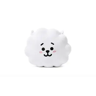 APP下單享點數9%｜BT21毛絨抱枕30CM卡通動漫臉型抱枕靠墊居家生活用品LINE FRIENDS 動漫周邊