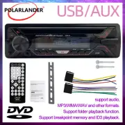 1 DIN W/remote control Car stereo radio DVD/VCD/CD USB/SD/MMC card AUX Bluetooth