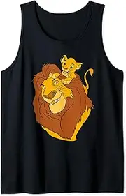 [Disney] The Lion King Simba and Mufasa Father and Son Tank Top
