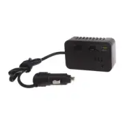 Portable Car Charger Voltage Converter Double USB Output, AC110V Power Supply