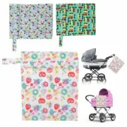 Baby Waterproof Wet Nappy Bag Cloth Nappies infant Cloth Diaper Kid Reusable bag