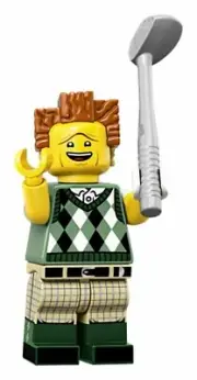 LEGO Gone Golfin' President Business The LEGO Movie 2 Series Minifigure 71023