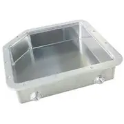 Aeroflow 3" Deep Fabricated Transmission Pan including Filter Extension, AF72-3003