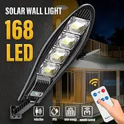 1pc Solar Wall Light 42/84/126/168LED Solar Street Light, Outdoor Waterproof LED for Garden and Wall with Adjustable Angle