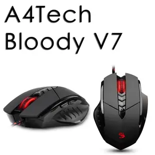 A4雙飛燕 Bloody 血手令 V7M V8M +送全開血手寶典軟體 電競滑鼠 遊戲滑鼠 三年保固