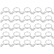 25 Pcs Fuel Line Hose Tubing Spring Clips 12.5mm Water Pipe Spring Clip Clamps