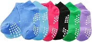 FOYTOKI Cotton Stockings for Toddlers Pairs Non-Slip Socks Cool Touch for Yoga