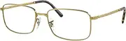 [Ray-Ban] RX3717V Eyeglasses Bundle: RX 3717V 3086 Legend Gold and Universal Anti-slip Silicone Leash, Legend Gold