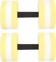2Pcs Eva Foam Water Weights - Floating Dumbbells for Aquatic Fitness, Lightweight and Portable Exercise & Fitness Dumbbells Dumbbells Adjustable Dumbbell Aquatic Exercise Dumbbell