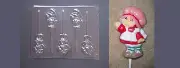 Strawberry Shortcake Lollipop Chocolate Candy Soap Crayon Mold