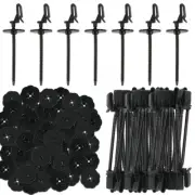 50PCS Solar Panel wire Mesh Clips Solarfix solar Mesh Birds pigeon Proofing