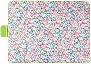 Picnic Blanket Outdoor Blanket Large Size Waterproof Sandproof Portable Oxford Cloth 145 x 200cm for Camping and Traveling (Floral Print Pattern)