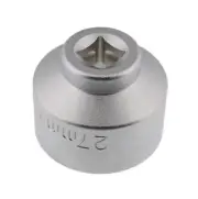 27mm Low Profile Car Oil Filter Removal Tool - Oil Filter Socket Wrench