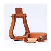 Nettles The Flatbottom Premium Western Stirrup 2." Tread and Regular Size