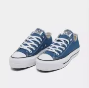 Converse CTAS Lift Ox Armour Blue Women's Platform Low Top Sneakers Size 9.5