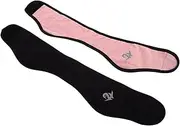 [SAFIGLE] 2pcs Sleep Earmuffs Ear Muffs Noise Reduction Sleep Mask Ear Muffs Sleep Mask Comfortable Sleep Mask Side Cover Unisex Sleep Mask Side Sleeping Mask Sleep Mask Cover Polyester Pink