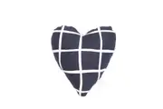 Toy - Heart Shape, soft - Navy Check