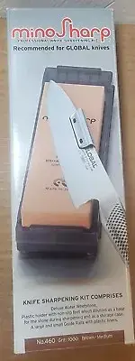 MinoSharp Medium Stone Knife Sharpening Kit # 1000 JAPAN Import