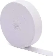 Elastic Band for Sewing 1 inch Wide Waistband | 25MM | 10M | WHITE