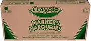 Crayola Classpack Assortment, 256ct Broad Line Markers, 16 Bold Colors, Great for Classroom, Educational, All-Purpose Art Tools