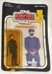 Star Wars 1980 Vintage Kenner Empire Strikes Back Bespin Security Guard 41 back