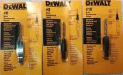 3pc DEWALT #6-#8-#10 DRILL COUNTERSINK INSERT REPLACEMENT FOR" INDUSTRIAL...