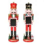 Festival 39cm Nutcrackers Soldier Handcrafts Christmas Table Decors