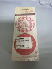 Coca-Cola Absorbent Car Coaster, For Holders In Vehicle (2006) Set Of 64 NIP