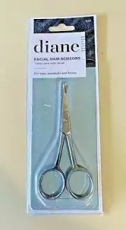Diane Facial Hair Scissors - Nose, Mustache and Eyebrow Scissor *