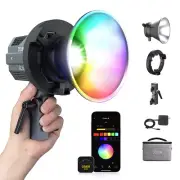 Video Light,COLBOR CL60R RGB Continuous Light 2700k-6500K For Photography Studio