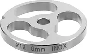 Yardenfun Meat Grinder Blade Disc Sausage Stuffer Mincing Plate Stainless Steel Easy to Use Clean