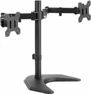 Dual LCD Monitor Desk Stand 2 Screens 27"