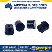 SuperPro Rear Spring Front Eye Bush Kit for Mazda 808 FA3 1300 RX-3 12A 72-77 (for: Mazda)