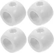 Kisangel 4Pcs Foosball Rod Positioner Ring Table Soccer Stop Ring Easy Installation Foosball Locator for Improved Gameplay for Home Office Use
