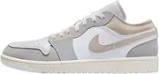 [Nike] Air Jordan 1 Low Grade School Tech Grey/LT Orewood Brown-White FB9139-002 4.5Y