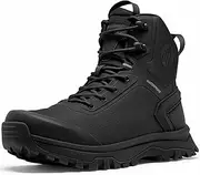 [Coostar] Tactical Boots for Men Waterproof Military Combat Boot Side Zipper Motorcycle Hiking Work Boots 8 Inches
