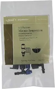 [Orbit] Irrigation Products Half-Pattern Low-Volume Sprinkler (5 Pack)