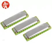 Hohner ROCKET AMP Pro Pack 3-Pack Harmonica Set Key C,G, A ROCKA-3PK