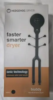 Hedgehog Dryer -Turbo Boot Dryer W/ Adj.Timer/Heat Settings "All-in-One Dryer"