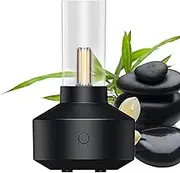 ZALHIN Aroma Humidifier | 150ml Fragrance Aroma Diffuser - Auto Shut Off Quiet Optional Ambient Light Decorative Ultrasonic Aroma Humidifier for Better Sleep Sinus Relief