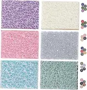 [AKOOSY] 6 Sets Retro Crafting Paper Aesthetic Textured for Scrapbooking Junk Journals and Projects Versatile Craft Material for Memory Keeping and Creative Designs