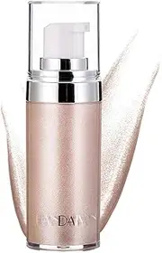 Liquid | Bronzer Liquid Body Glow Moisturizing Highlighter - Face Body Illuminating Lotion for Lasting Makeup 0.7