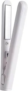 Hair Straightening Iron,Flat Curler for Hair | Portable Hair Straightener and Curler 2 in 1 for Friends Family Girls Boys