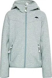 [incus] Girls' Knitted Fleece Blouson with Teddy Lining